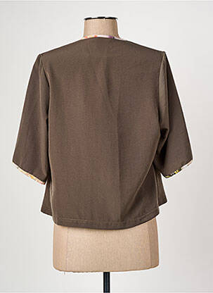 Veste casual coupe cintrée vert GRIFFON femme