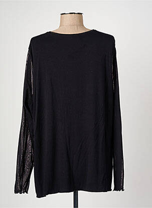 T-shirt manches longues manches longues noir CHRISTINE LAURE femme