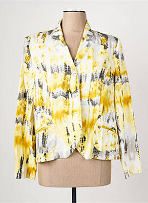 Blazer poches jaune QUATTRO femme