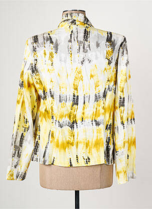 Blazer poches jaune QUATTRO femme