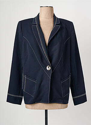 Blazer poches bleu QUATTRO femme