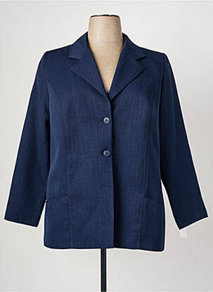 Blazer poches bleu FRANCE RIVOIRE femme