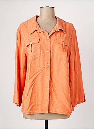 Chemisier orange CHRISTINE LAURE femme
