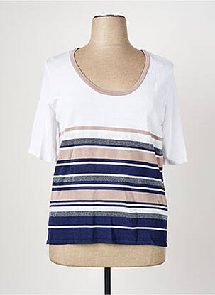 Pull blanc CHRISTINE LAURE femme