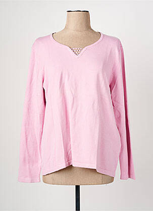 Pull rose CHRISTINE LAURE femme