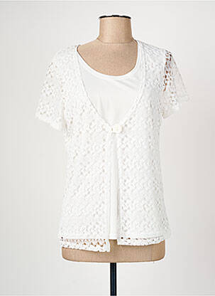 Top blanc GRIFFON femme