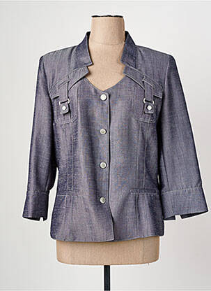 Veste casual bleu CHRISTINE LAURE femme