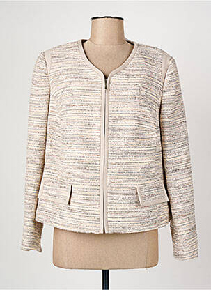Veste chic beige CHRISTINE LAURE femme