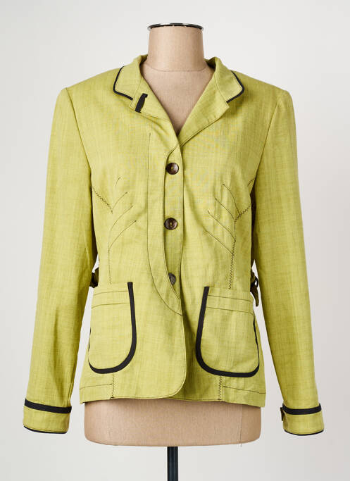 Blazer poches vert QUATTR1 femme