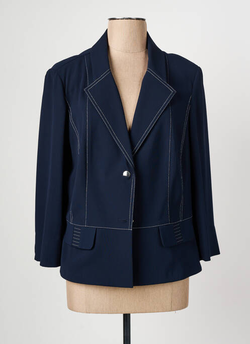 Blazer bleu CHRISTINE LAURE femme