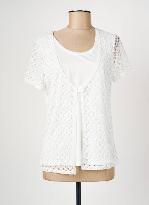 Top blanc GRIFFON femme