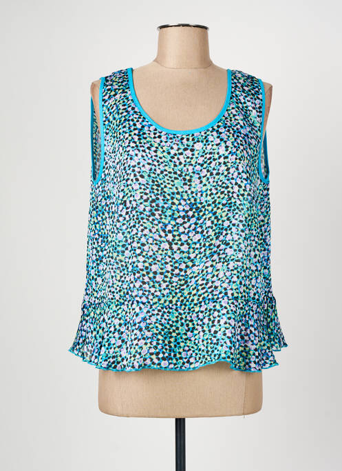 Top bleu GRIFFON femme