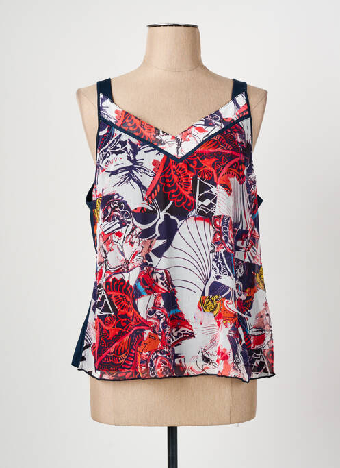 Top bleu GRIFFON femme