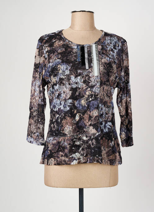 Top gris CHRISTINE LAURE femme