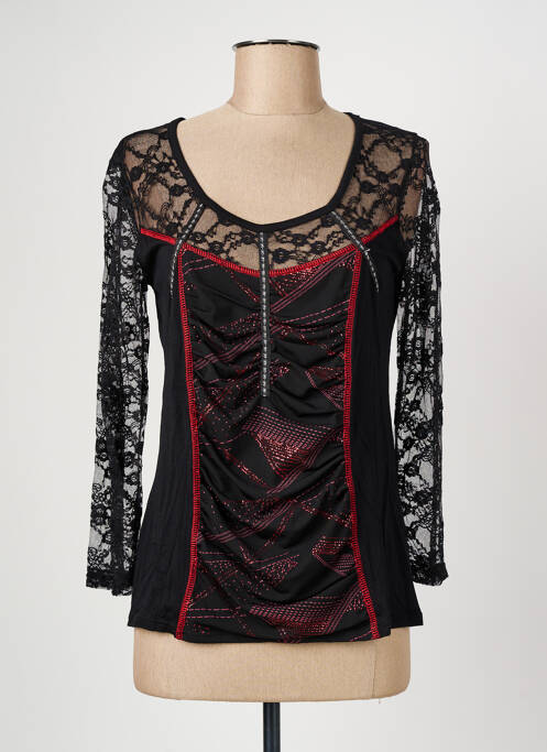 Top noir CHRISTINE LAURE femme