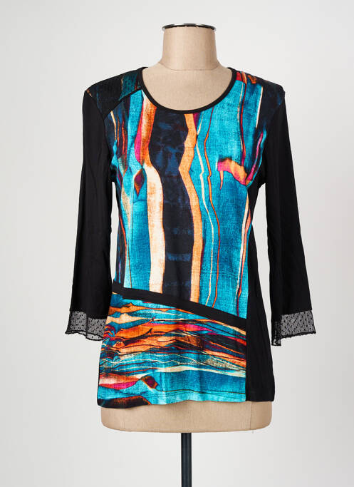 T-shirt noir CHRISTINE LAURE femme