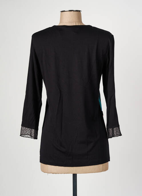 T-shirt noir CHRISTINE LAURE femme