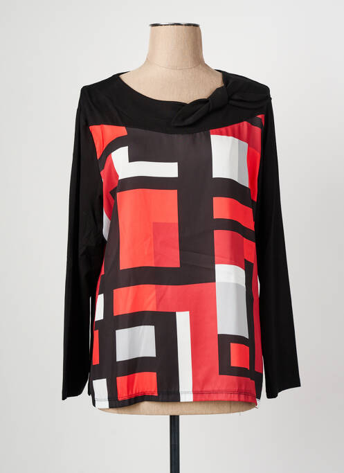 T-shirt noir CHRISTINE LAURE femme