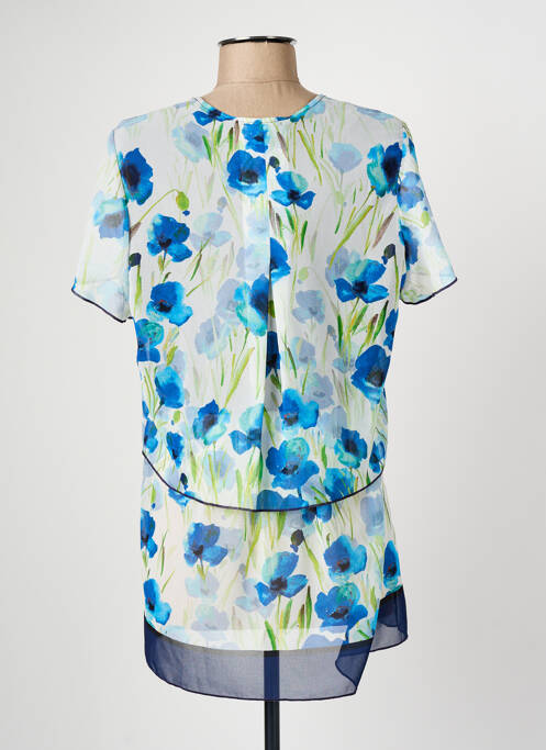 Tunique manches courtes bleu GRIFFON femme