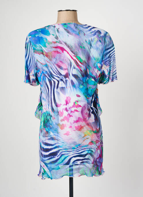 Tunique manches courtes bleu GRIFFON femme