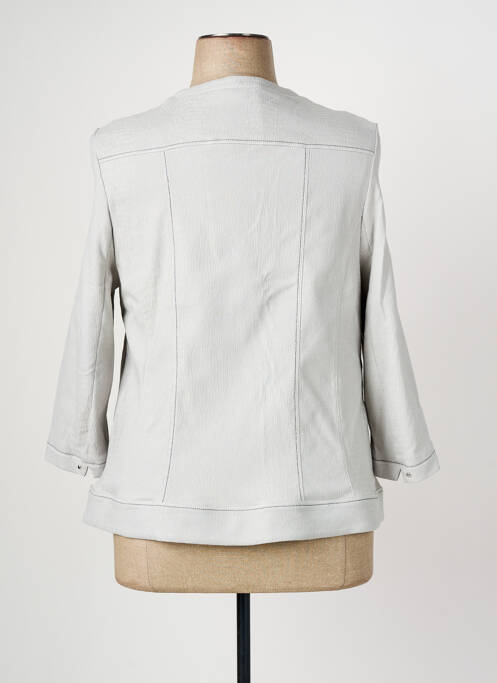 Veste casual gris CHRISTINE LAURE femme