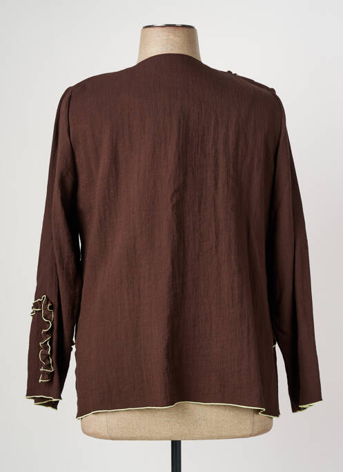 Veste casual marron JEAN GABRIEL femme