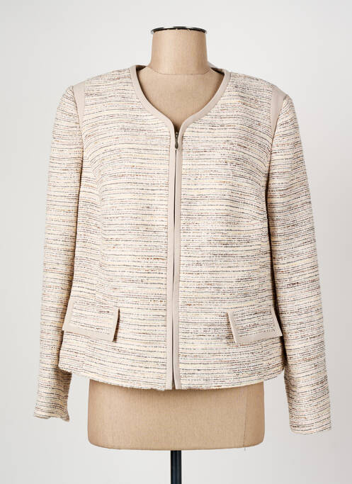 Veste chic beige CHRISTINE LAURE femme