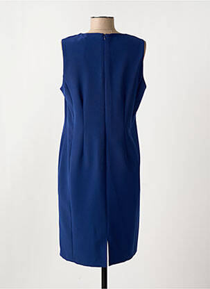 Robe mi-longue sans manche sans manche bleu GRIFFON femme