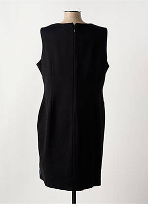 Robe mi-longue sans manche sans manche noir GRIFFON femme