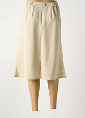 Jupe mi-longue beige GRIFFON pour femme seconde vue