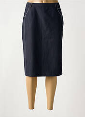 Jupe mi-longue bleu GRIFFON pour femme seconde vue