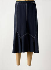 Jupe mi-longue bleu QUATTRO pour femme seconde vue