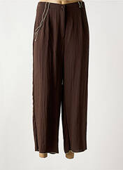 Pantalon 7/8 marron JEAN GABRIEL pour femme seconde vue
