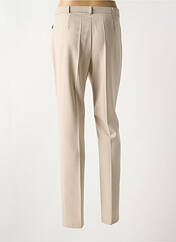 Pantalon slim beige CHRISTINE LAURE pour femme seconde vue