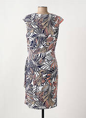 Robe mi-longue bleu CHRISTINE LAURE pour femme seconde vue