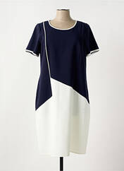 Robe mi-longue bleu FRANCE RIVOIRE pour femme seconde vue