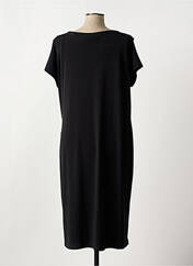 Robe mi-longue noir CHRISTINE LAURE pour femme seconde vue