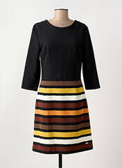 Robe mi-longue noir QUATRE VINGT JOURS pour femme seconde vue