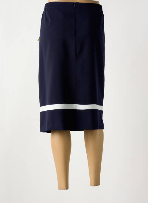 Jupe mi-longue bleu FRANCE RIVOIRE pour femme