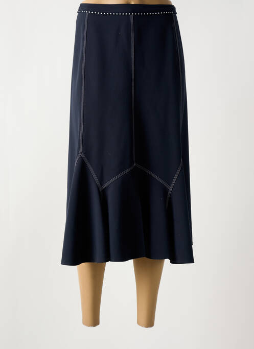 Jupe mi-longue bleu QUATTRO pour femme