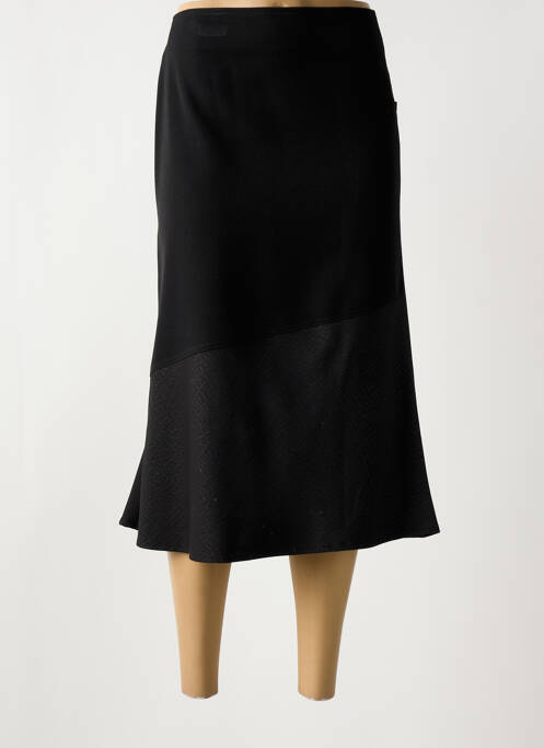 Jupe mi-longue noir QUATTRO pour femme