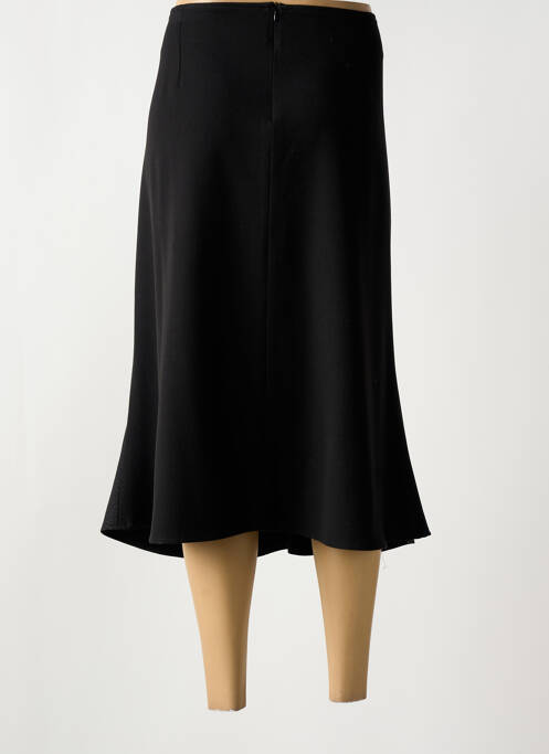 Jupe mi-longue noir QUATTRO pour femme