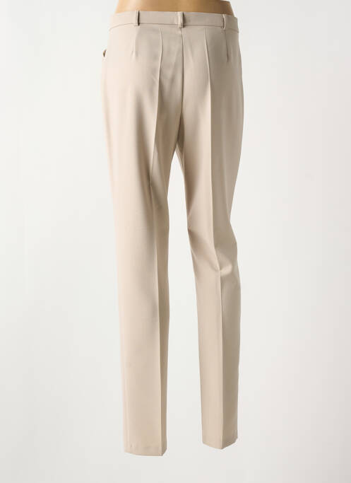 Pantalon slim beige CHRISTINE LAURE pour femme