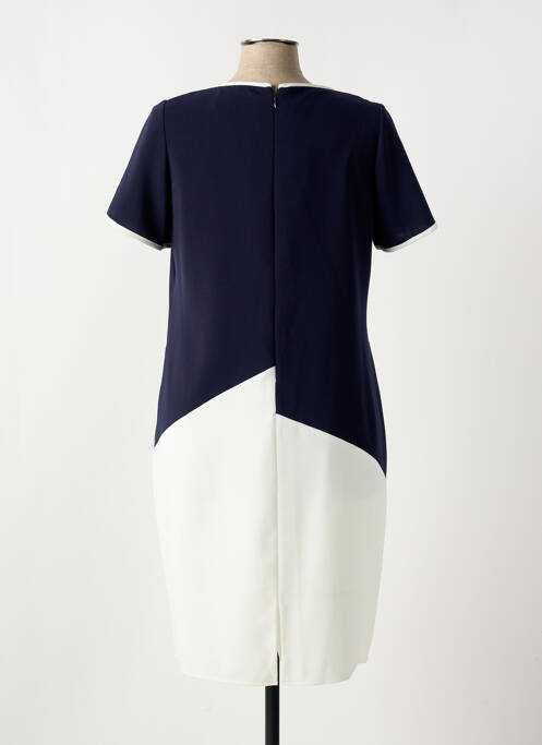 Robe mi-longue bleu FRANCE RIVOIRE pour femme