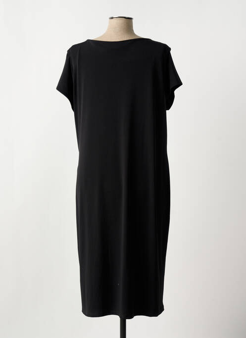 Robe mi-longue noir CHRISTINE LAURE pour femme