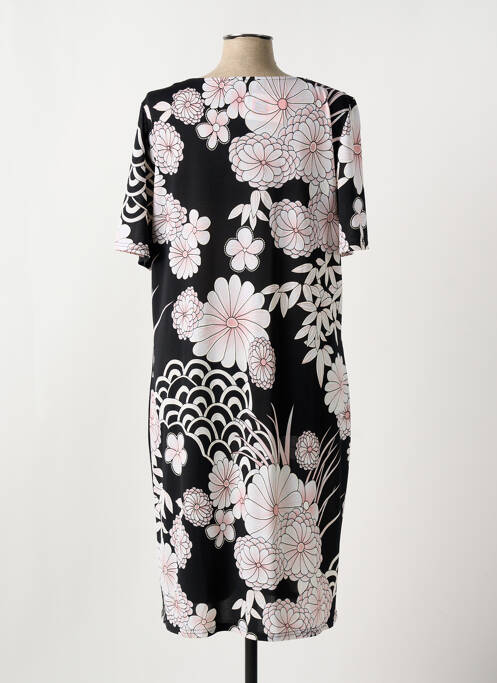 Robe mi-longue noir CHRISTINE LAURE pour femme