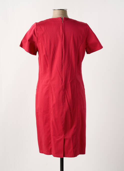 Robe mi-longue rouge FRANCE RIVOIRE pour femme