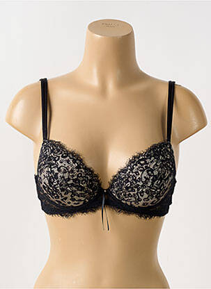 Soutien-gorge haut soutien-gorge push-up haut soutien-gorge push-up noir AMBRA femme