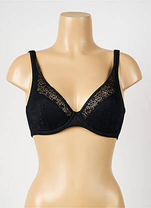 Soutien-gorge tissage dentelle haut soutien-gorge moulé noir PRIMADONNA femme