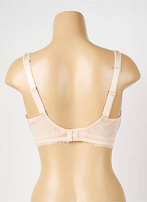 Soutien-gorge effet matière satinée haut soutien-gorge moulé chair SIMONE PERELE femme